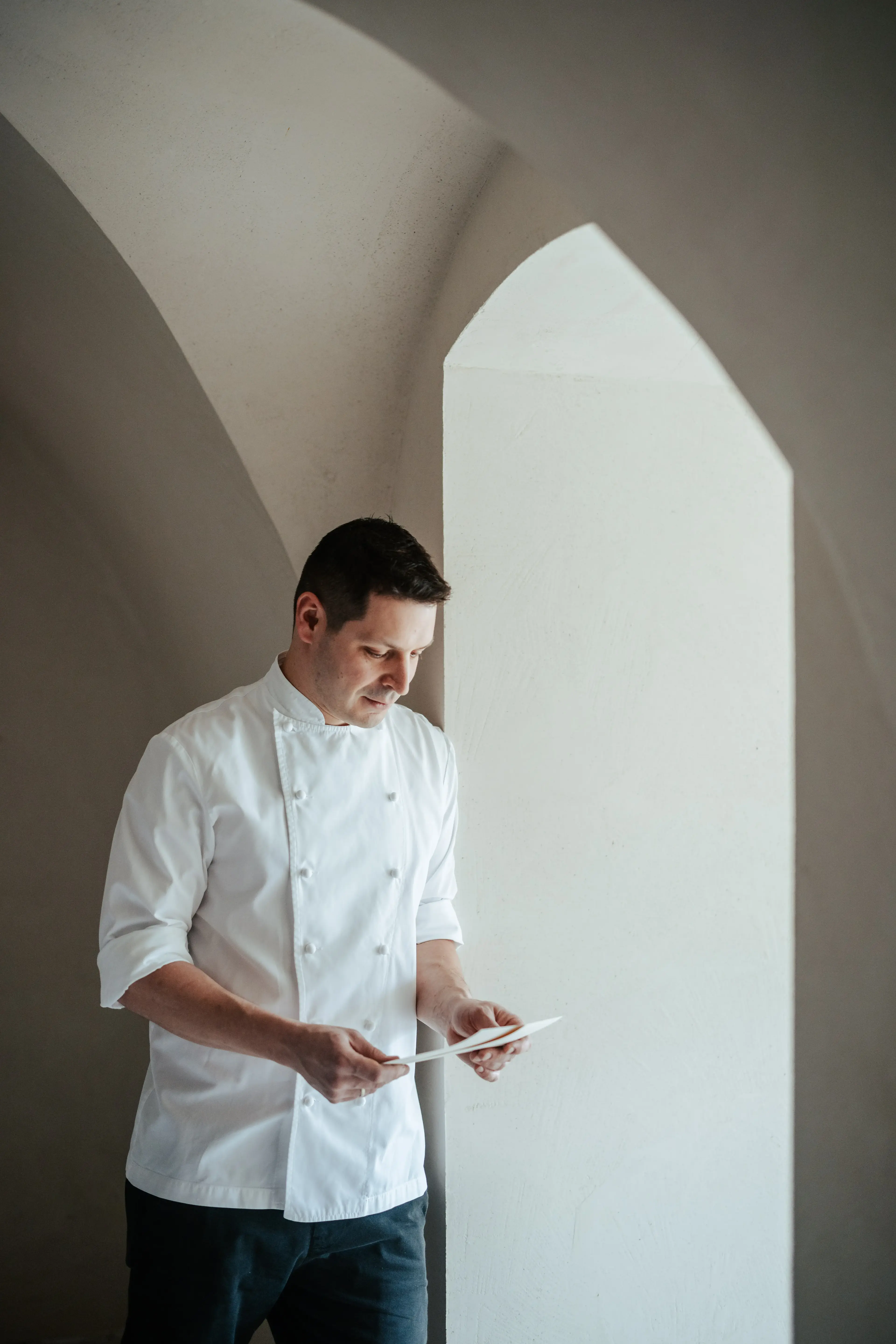 Porträt von Küchenchef Joachim Jaud