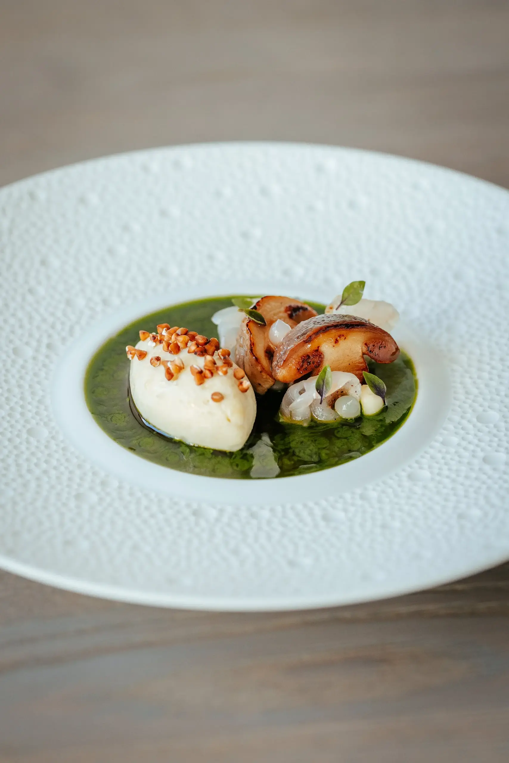 Pilz-Komposition im Restaurant 141 — Joachim Jaud auf Platz 15 der 100 Best Chefs Austria 2026